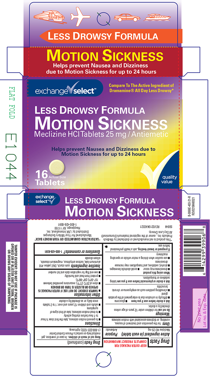 motion sickness medicine
