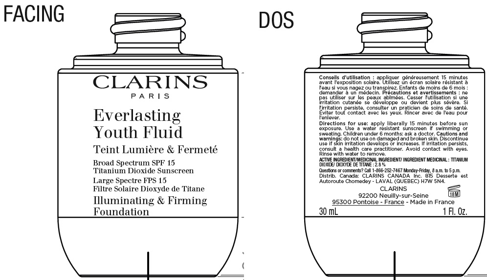 BUY Titanium Dioxide - 108.3 (Clarins Everlasting Youth Fluid Broad Spectrum  Spf 15 Titanium Dioxide Sunscreen Illuminating And Firming Foundation) 28  mg/mL from GNH India at the best price available.