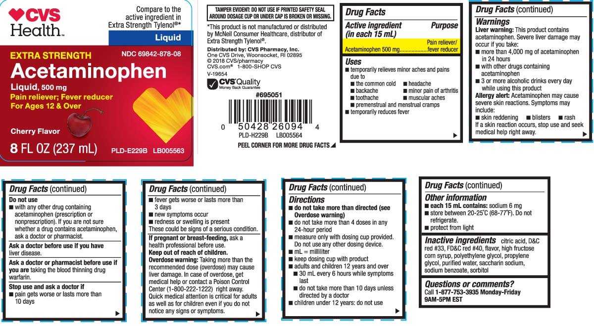 acetaminophen label